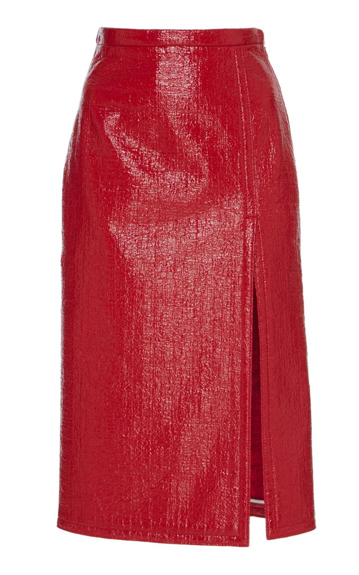 N 21 N&deg;21 Coleen Coated Tweed Midi Skirt