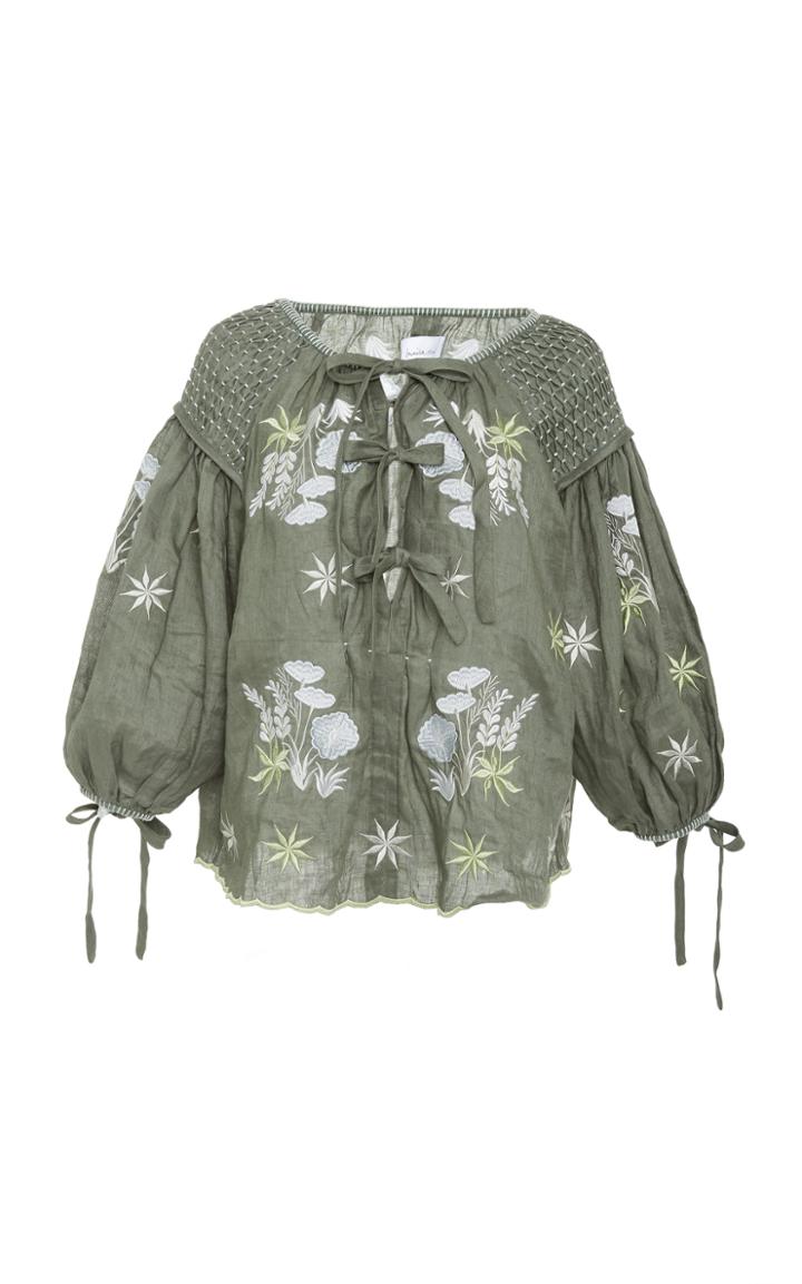 Innika Choo Smock Long Sleeve Top