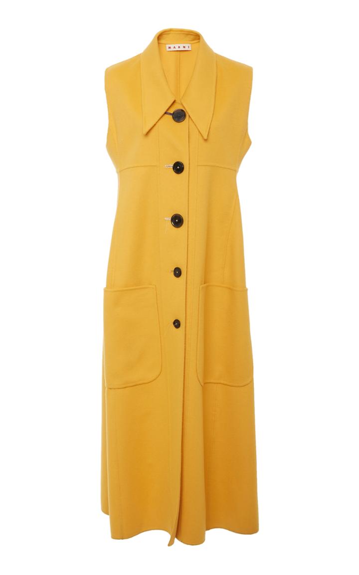 Marni Double Wool Cashmere Waistcoat