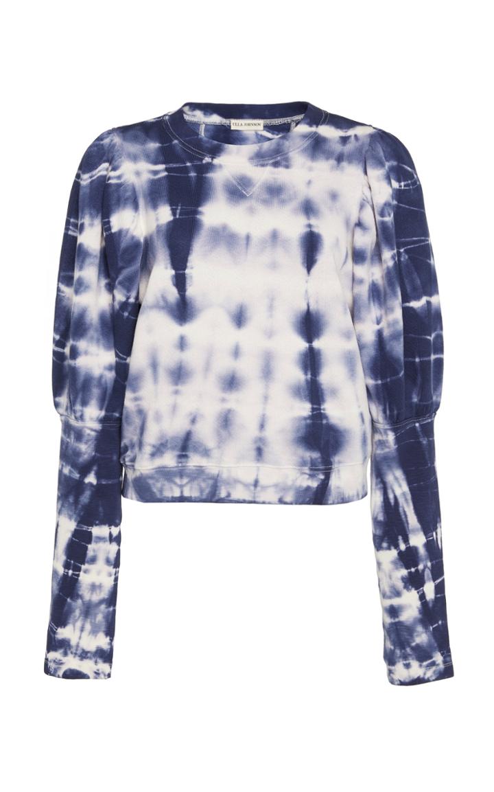 Ulla Johnson Philo Puffed-sleeve Cotton Pullover