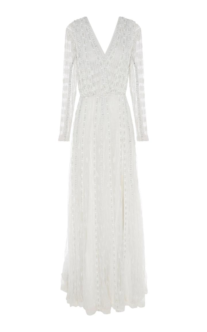 Rachel Gilbert Nadette Hand Embellished Gown