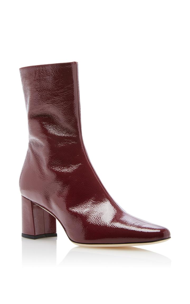 Trademark Mira Crinkle Patent Boot