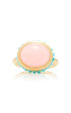Irene Neuwirth 18k Gold, Opal And Turquoise Ring