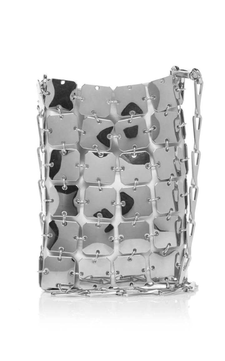 Paco Rabanne Square Mini 1969 Iconic Brass Bag