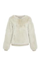 Pologeorgis Harper Rabbit Fur Sweatshirt