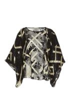 Moda Operandi Preen By Thornton Bregazzi Jitsuku Printed Georgette Blouse Size: Xs