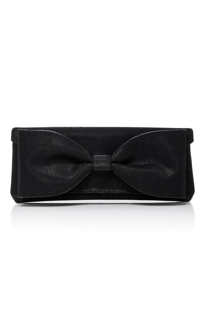 Oscar De La Renta Bow-embellished Clutch