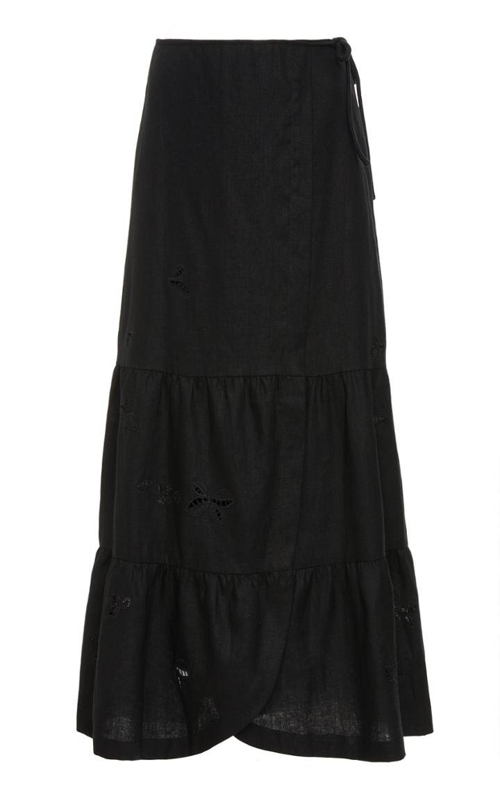Moda Operandi Sir The Label Alena Wrap Maxi Skirt Size: 2