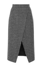 Michael Kors Collection Houndstooth Scissor Skirt