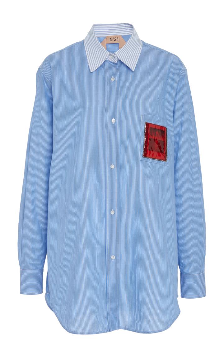 N 21 N&deg;21 Contrasting Collar Shirt