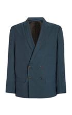 Lemaire Double-breasted Twill Blazer