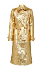 Giuseppe Di Morabito Metallic Chinoiserie Jacquard Trench-coat