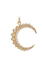 Moda Operandi Storrow 14k Gold And Opal Crescent Moon Charm