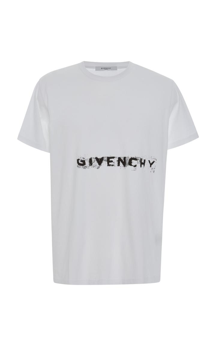 Givenchy Graffiti Logo Cotton-jersey T-shirt