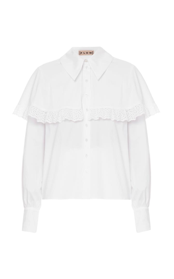 Flow The Label Ruffle Cape Blouse