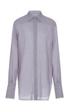 Moda Operandi Agnona Mohair-blend Voile Shirt Size: 36