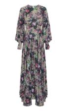 Rotate Floral-print Maxi Dress
