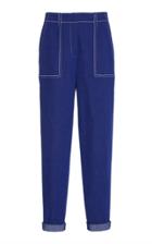 Akris Florin Wool Cotton Stretch Pants