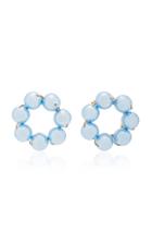 Beck Jewels Le Margherite Swarovski Crystal Pearl Earrings