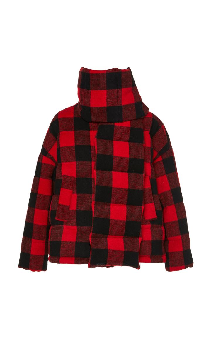 Apparis Alana Buffalo Check Short Coat
