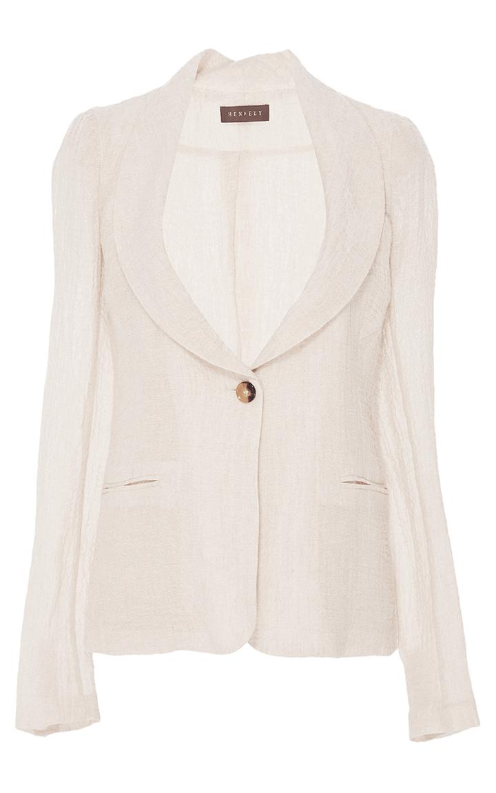 Hensely Shawl Collar Jacket