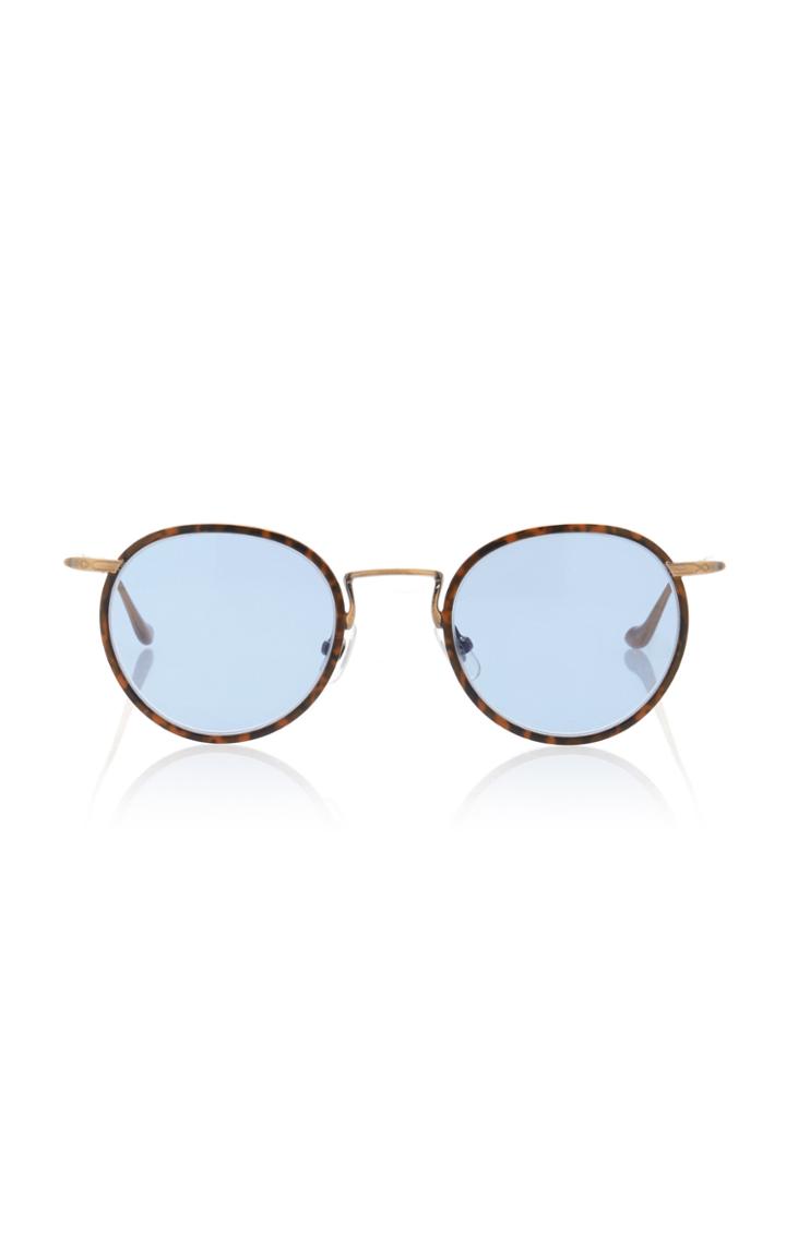 Matsuda Eyewear Tortoiseshell Acetate And Gold-tone Sunglasses