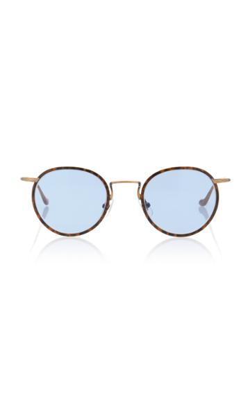 Matsuda Eyewear Tortoiseshell Acetate And Gold-tone Sunglasses