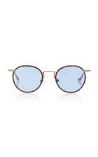 Matsuda Eyewear Tortoiseshell Acetate And Gold-tone Sunglasses
