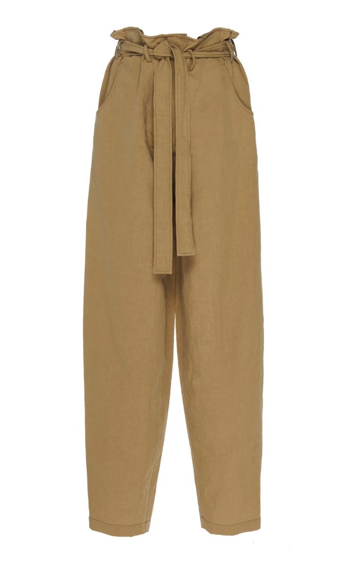 Moda Operandi Eron Sadie High-rise Paperbag Pants Size: 32