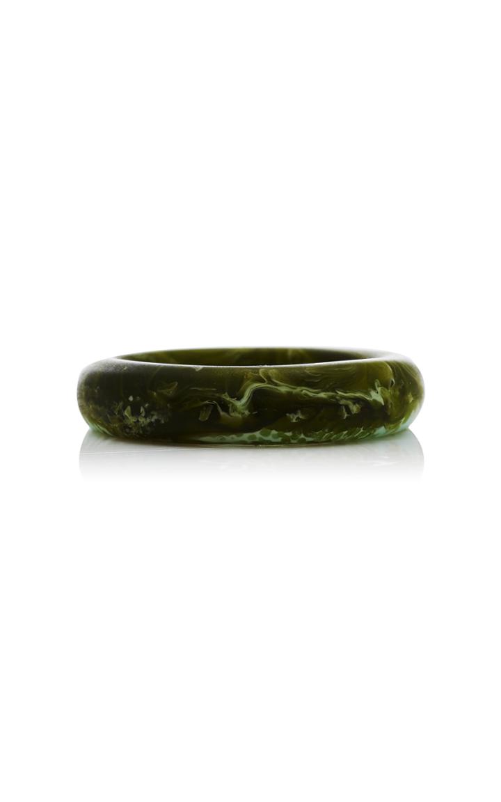 Moda Operandi Dinosaur Designs Modern Tribal Resin Band Ring Size: 7