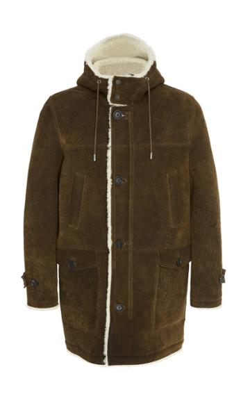 Yves Salomon Paris Long Shearling Parka