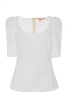 Brock Collection Cotton-poplin Top Size: 2