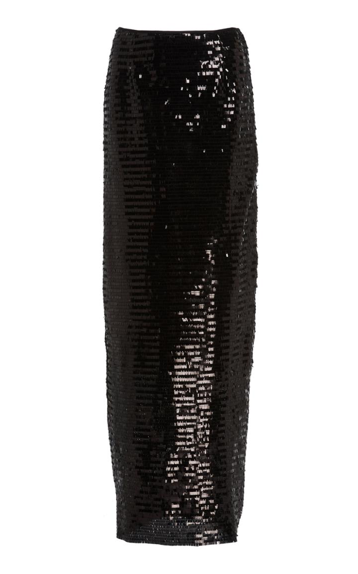 Georgia Alice Mintie Sequin-embellished Maxi Skirt