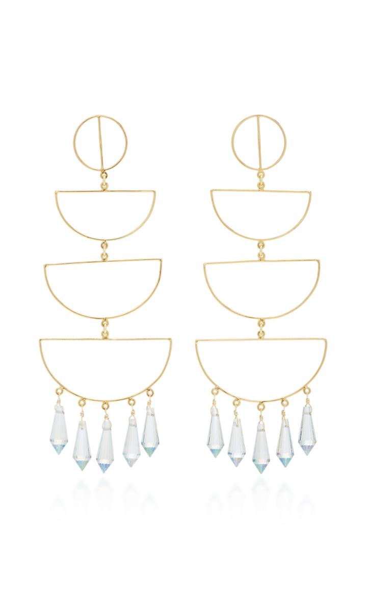 Mercedes Salazar Secret Geometry Tiered Arc Earrings