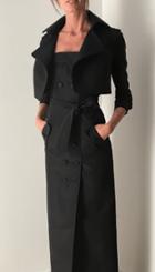 Herve Pierre Short Trench Jacket
