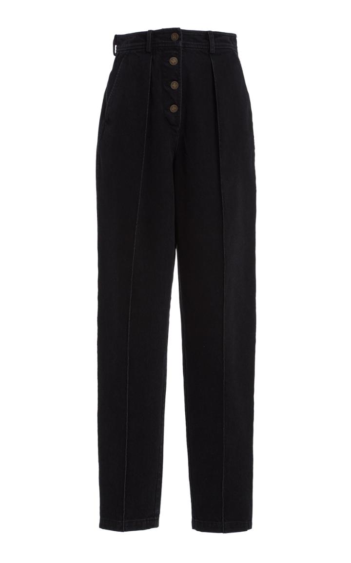 Moda Operandi Zeynep Aray High-rise Straight-leg Jeans