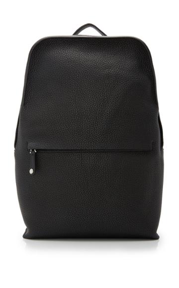 Grey New York Grey New England New England Leather Backpack