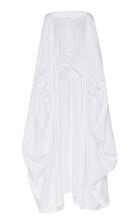 Zac Posen Dolman Sleeve Poplin Gown