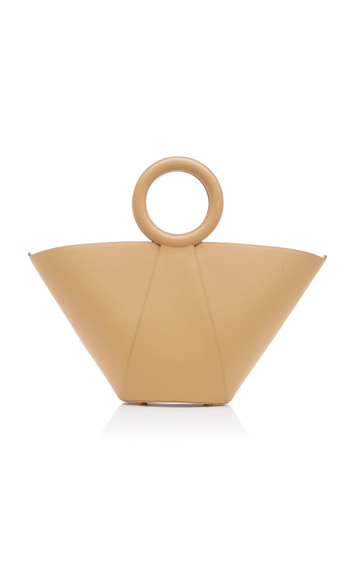 Cult Gaia Roksana Textured-leather Tote