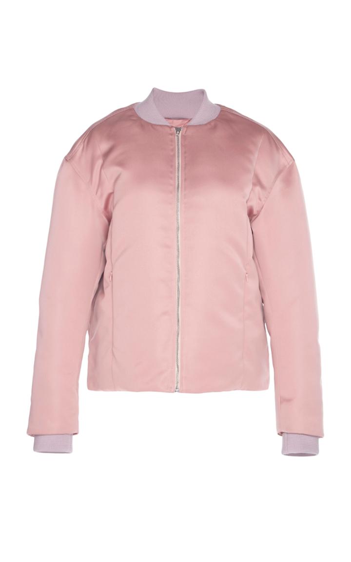 Giambattista Valli Satin Puffer Bomber