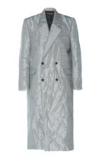 Moda Operandi Y/project Crinkled Double-breasted Coat Size: S