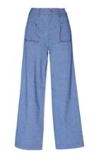 Stella Jean Cropped Denim Pants