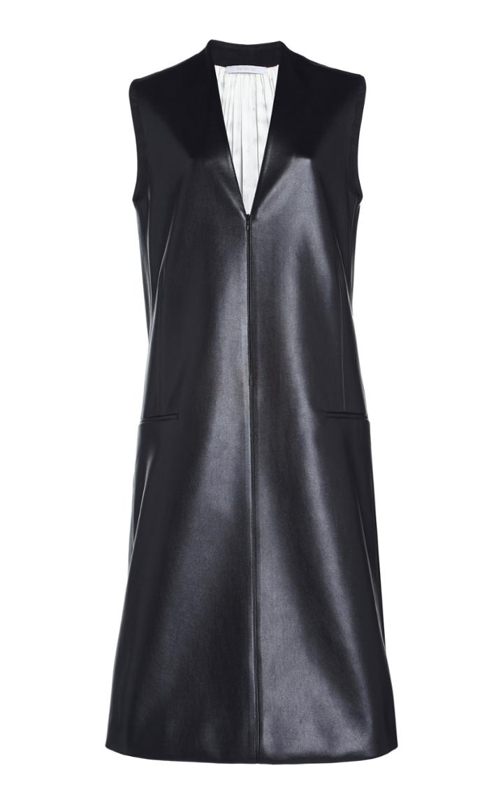Moda Operandi Peter Do Sleeveless Vegan Leather Dress