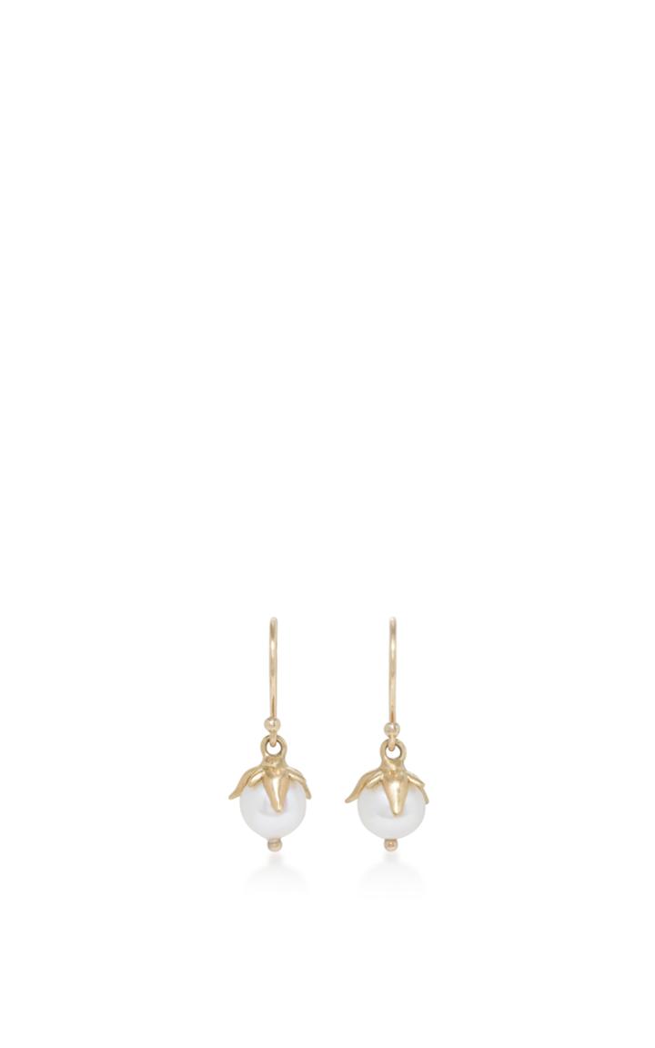 Annette Ferdinandsen 18k Gold Pearl Earrings