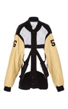 Maison Margiela Harness Cutout Varsity Jacket