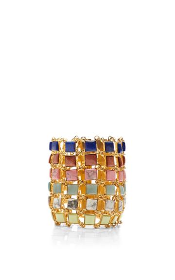 Lee Angel X Rosie Assoulin Semi-precious Pastels Flat Chain Bracelet