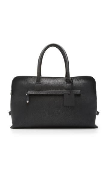Grey New York Grey New England New England Leather Duffle Bag