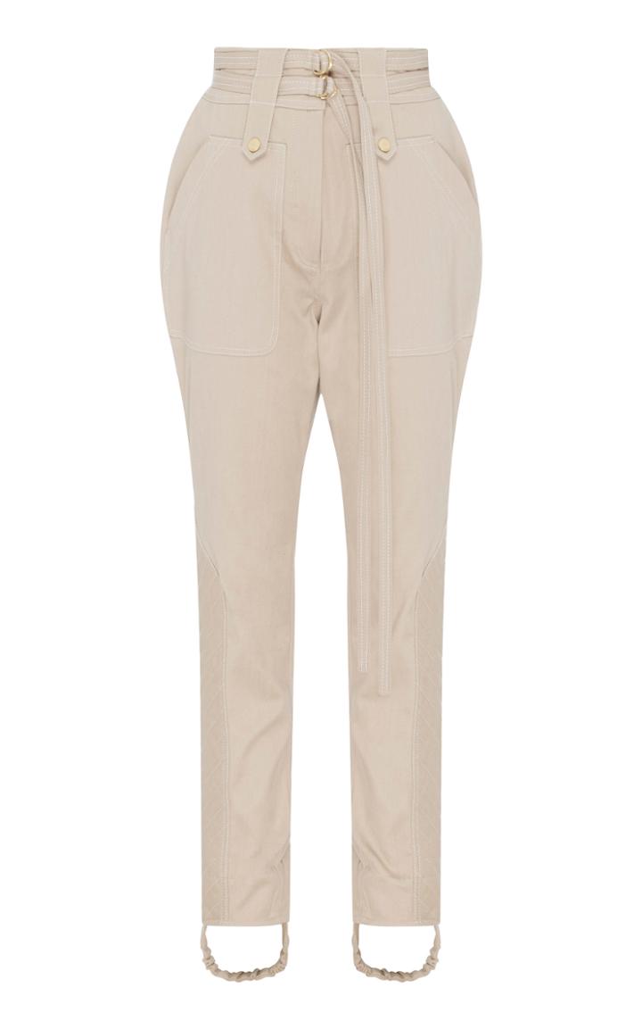 Aje Desert Stones Cotton-blend Stirrup Pants