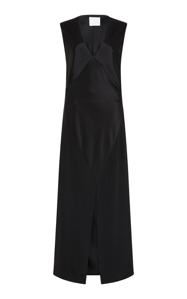 Moda Operandi Paris Georgia Bettina Sleeveless Front-slit Maxi Dress