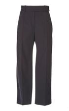 Alexandre Vauthier Cropped Wool Straight-leg Pants